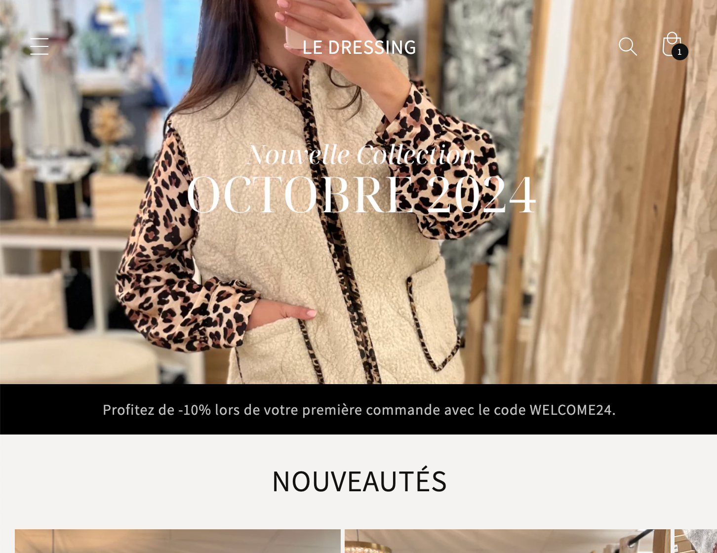 Site web Le dressing