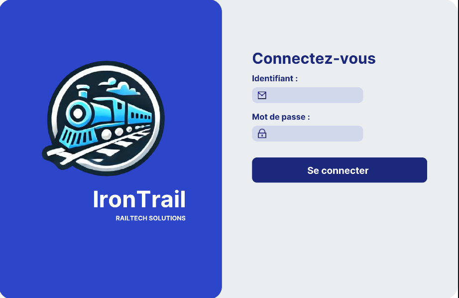 RailTech maquette login